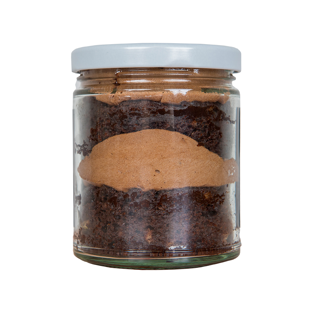 Chocolate Fudge Cake  Jars Baked / Frozen