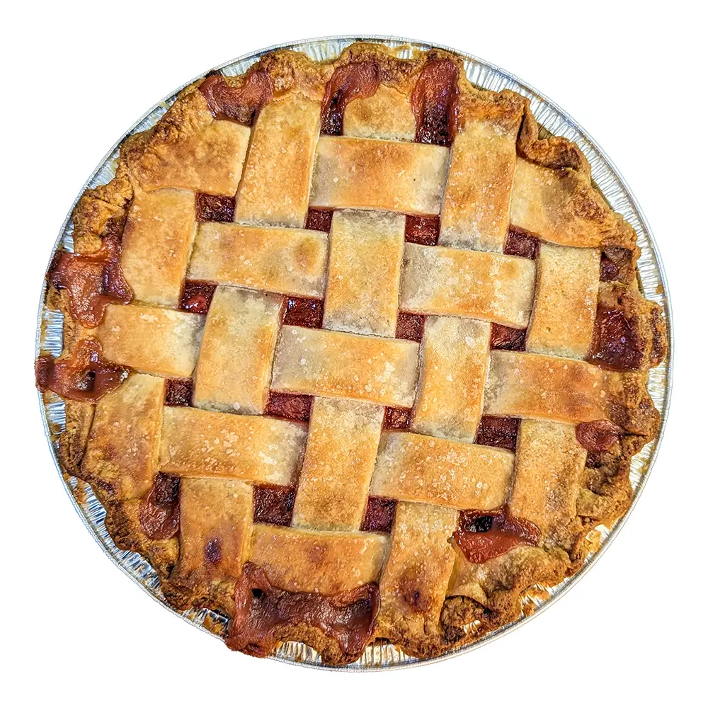 9 Inch Strawberry Rhubarb Pie Frozen